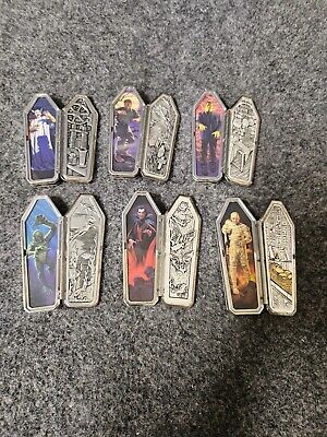 Franklin Mint Monster Collector Knife Set all 6 monster Franklin Mint Monster Collector Knife Set all 6 monster