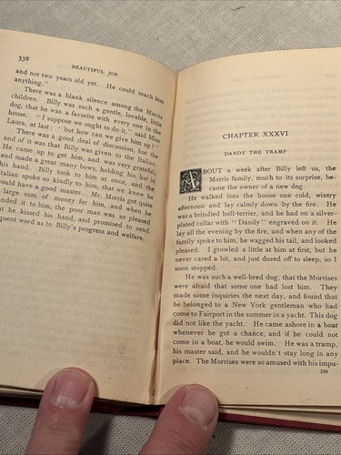 Beautiful Joe~ An Autobiography by Marshall Saunders 1893 HC Phoenix Edition - Picture 17 of 17