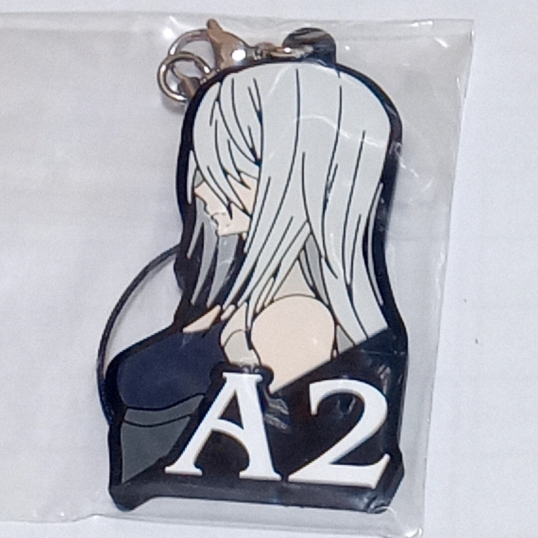 A2 Keychain NieR: Automata Square Enix Rubber Strap | eBay