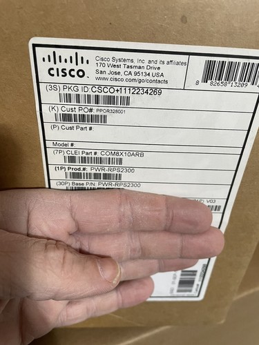 CISCO PWR-RPS2300 REDUNDANT POWER SYSTEM 2300 - Afbeelding 1 van 4