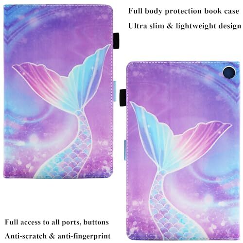 Case for Amazon Kindle Fire Max 11 (13th 01# Pink Mermaid Tail Scale - Picture 4 of 8
