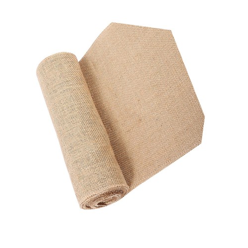 30x500cm Nature Hessian Jute Burlap Ribbon Rustic Table Runner Crafts Chair NEW - Picture 10 of 12