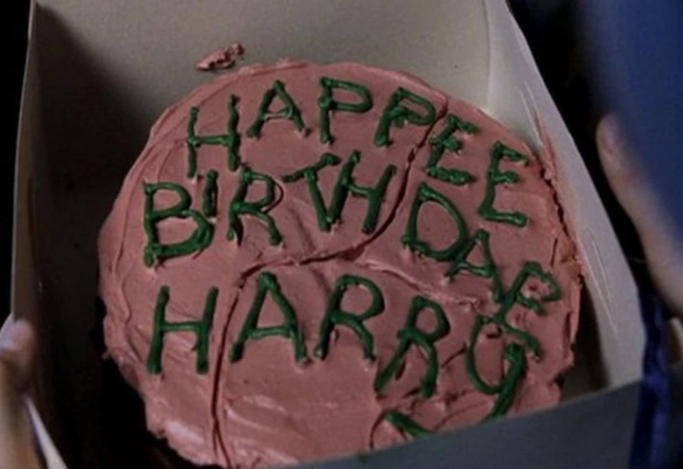 Harry Potter's Birthday Cake