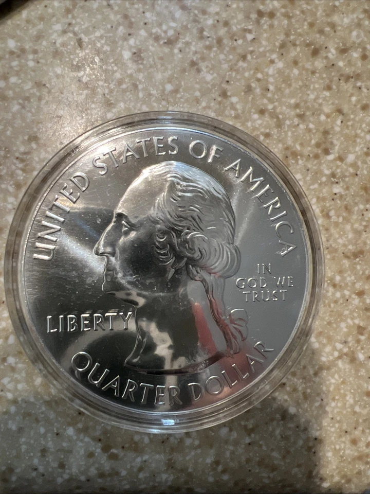 2015 5 oz Silver ATB Blue Ridge National Parkway, NC - Image 2 of 4