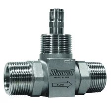 Blancett B111-110 Flowmeter, Turbine, 50Gpm, 1 In Mnpt