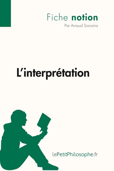 Arnaud Sorosina (U. A.) | L'interpréTation (Fiche Notion) | Taschenbuch (2014)-image
