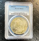 New Listing1884-O Morgan Silver Dollar $1 New Orleans PCGS MS63 Cert #61896166