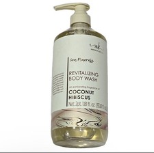 MK Manna Kadar Sea Minerals Revitalizing Body Wash Coconut Hibiscus 33oz 0.67 per gallon
