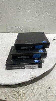 Lenovo ThinkCentre M72e Tiny 4004-1JU Mini PCs Intel Core i3 No HDD Lot Of 3