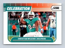 Christian Wilkins 2024 Score Celebration #C-CWS Miami Dolphins