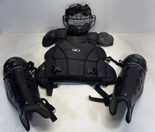 Champro Adult Umpire Protective Gear Set Chest Protector Leg Guards Mask