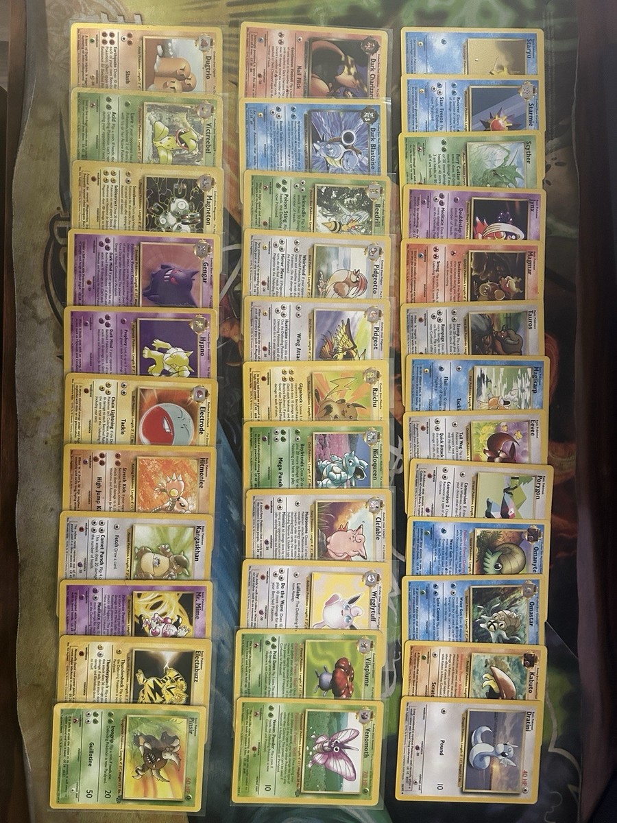Complete Set of 151 Original Pokemon Cards - Vintage Base Set with  Charizard | eBay