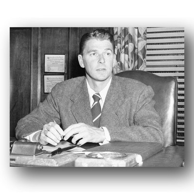 Ronald Reagan Photo 8x10 Screen Actors Guild President 1950s Actor Portrait