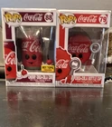 Funko Coca-Cola Hot Topic Exclusive Pop! Vinyl Cherry Can & Bottle Cap Ad Icons