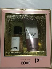 Victoria's Secret LOVE Fine Fragrance Mist 2.5 oz  Lotion 3.4 Oz New in Package