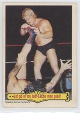 1985 O-Pee-Chee WWF Greg Valentine The Hammer Tito Santana #22 HOF b8c