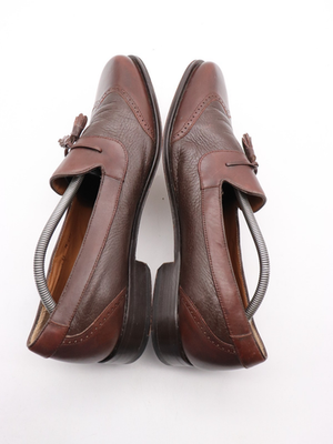 Mezlan Nicholas Tassel Loafers Men\'s 13 M Brown Leather Slip On Classic Shoes Mezlan Nicholas Tassel Loafers Men main image 3