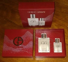 Georgio Armani Acqua Di Gio EDT Spray For Men-2 Piece Gift Set-Brand New In Box