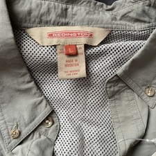 Chemise De Pêche Redington Two Fly – Homme, XL, Beige, Manches Longues (Neuve)