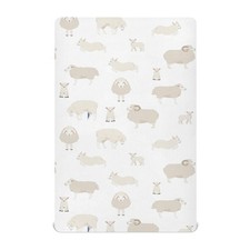 Crib Sheets for Boys Girl Farm Sheep Breathable Mini Crib Mattress Sheets Fit...