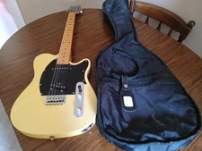 FIRST ACT ME302 BUTTERSCOTCH TELE-STYLE ALL ORIGINAL ELECTRIC GUITAR+HARMONY BAG