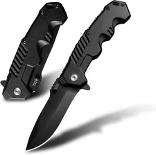 Folding Pocket Knife Outdoor Camping Survival Hunting Tactical Knife USA