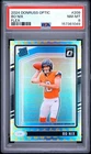 2024 Panini Donruss Optic - Rated Rookie Bo Nix #209 Flex Prizm /149 (RC) PSA 8