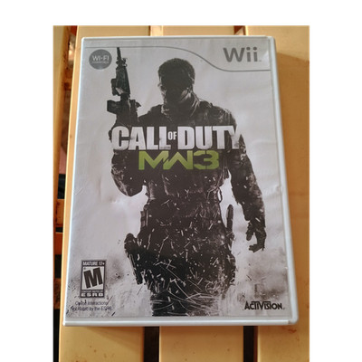 Activision Call of Duty MW3 Nintendo Wii NTSC-U/C M Manual Multiplayer Wi-Fi