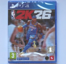 Image of NBA 2K26 - PLAYSTATION PS4 VIDEO GAME - FREE PS5 UPGRADE - BRAND NEW SEALED