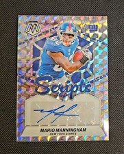 2024 Panini Mosaic - Scripts Mario Manningham #SC-MMM (AU) NY Giants 