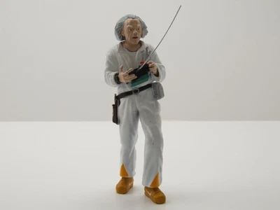 Figurine Doc Brown Retour Vers Le Futur 1:18 Cartrix Avec Boîte CTPL18025 - Photo 1/4