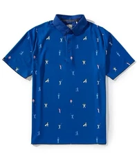 New Callaway Golf Time Lapse Polo Galaxy Blue S