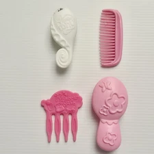 Hasbro MLP My Little Pony Combs and Brushes Mixed Bulk Lot White Pink