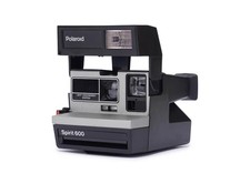 Polaroid spirit 600 grey silver, film 600, vintage camera, instant camera,