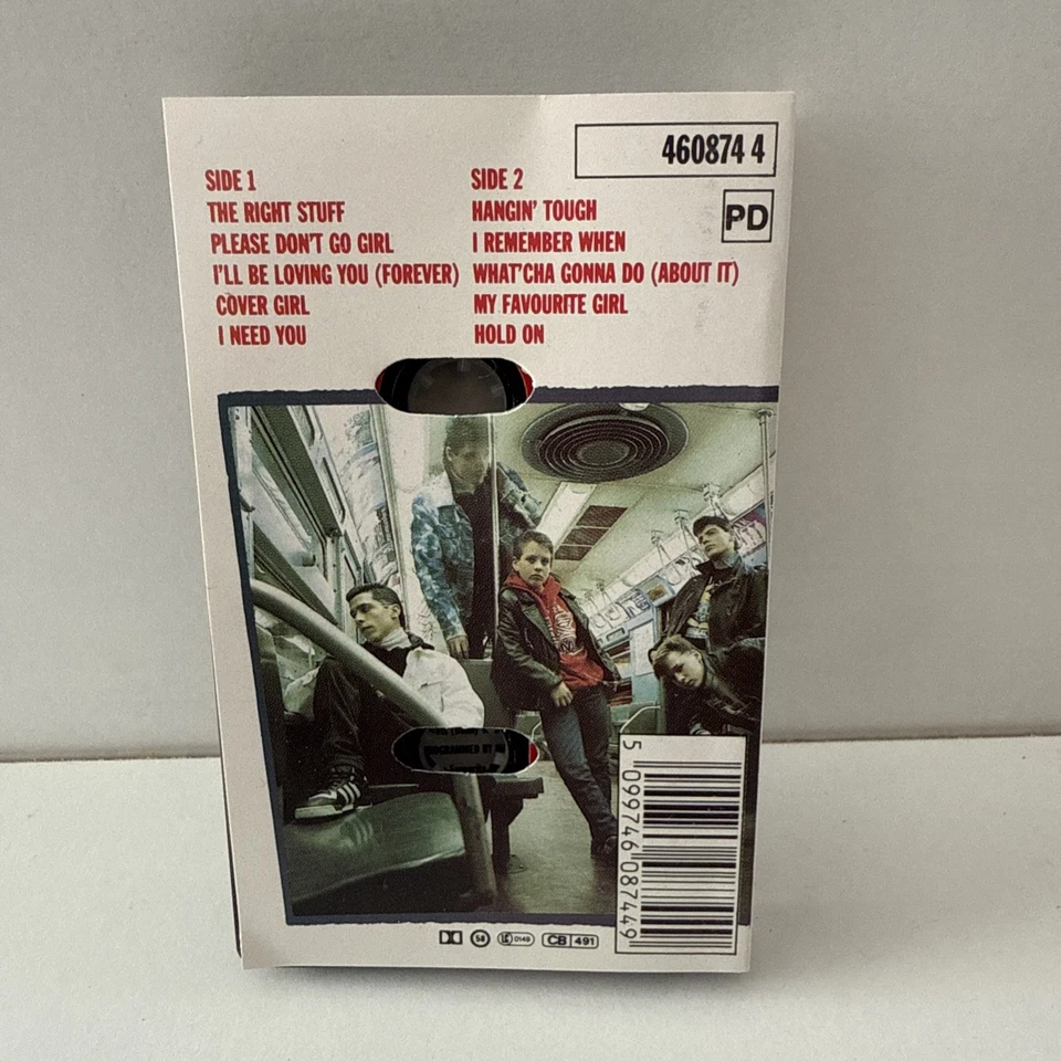 New Kids on the Block - Hangin' Tough - Music Cassette Album - 02a - Image 2 of 3