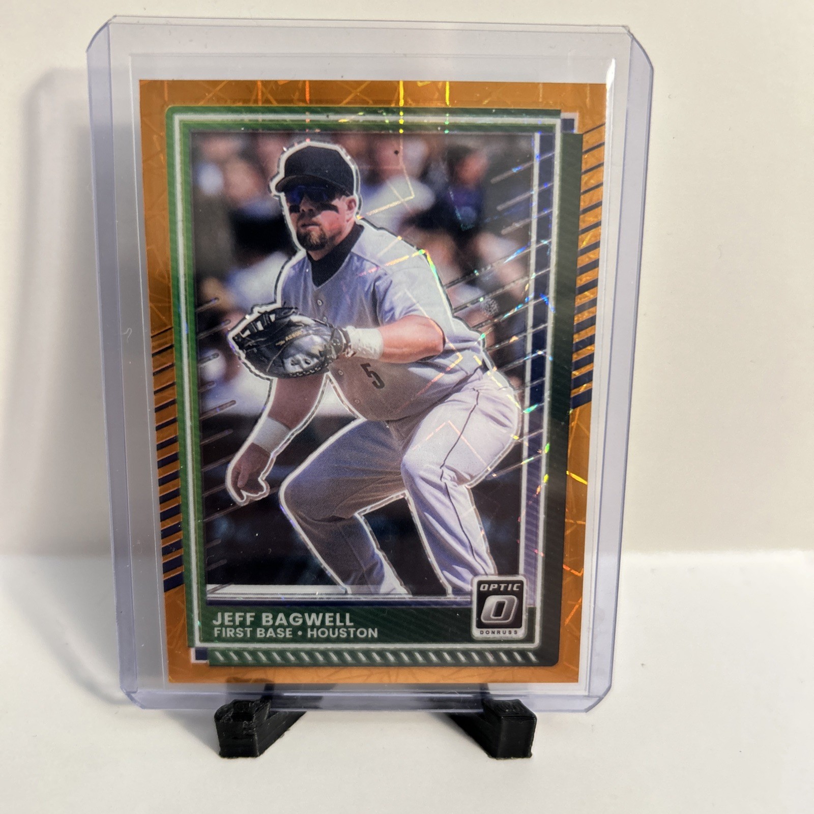 2025 Donruss Optic Orange Velocity- Jeff Bagwell 
