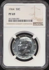 1964 Kennedy Half Dollar NGC PF 69 *PROOF*