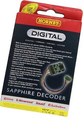 Hornby R8245 21 POL Digital DCC Sapphire Decoder