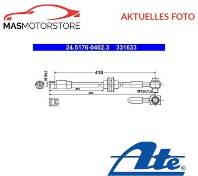 BREMSSCHLAUCH BREMSLEITUNG ATE 245176-04023 A FÜR CHEVROLET CRUZE,ORLANDO