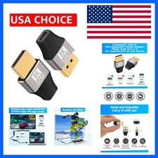 8K 1.4 DisplayPort to Mini DisplayPort Adapter 2 Pack, Mini DP Female to DP M...