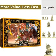 A Song of Ice and Fire Tabletop Miniatures Baratheon Heroes II Box Set - Lead...