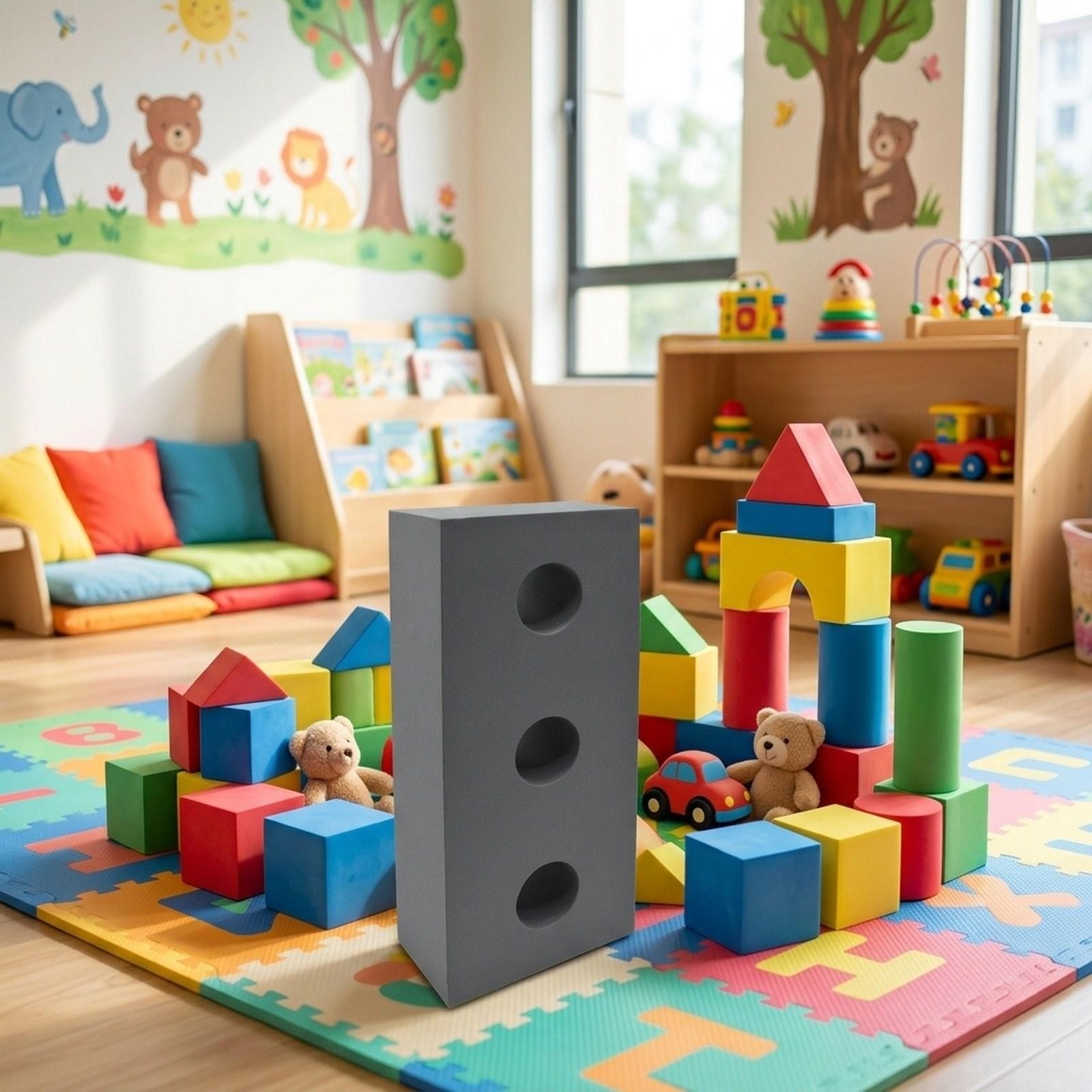 Thick Large EVA Foam Building Bricks Creative Stackable Construction Block Toy