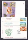[LG79380] Belgium N°2582/2584+BL70FDC Binche First Day Cover COB € 16,50 SUPERB