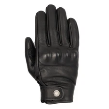 Oxford Henlow Short Classic Leather Motorcycle Gloves Scooter Retro Black Brown