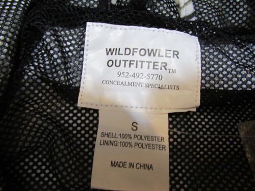 NWT! WILDFOWLER OUTFITTER White Mossy Oak Winter Break Up Waterproof Parka Sz S - Picture 9 of 9