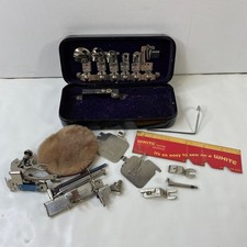 Vintage White Family Rotary Sewing Machine At...