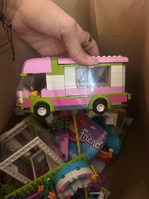 Huge LEGO Friends Lot &ndash; Roller Coaster 41130, Pool 41313, and Airport 41109