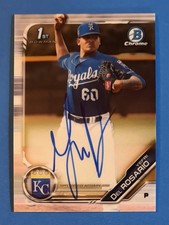 Yefri Del Rosario 2019 Bowman Chrome Auto #CPA-YDR NRMT-MT *shoeboxcards*