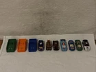 HOT WHEELS MOTORIZED X-V RACERS LOT OF 7 WITH 3 CHARGERS UNTESTED VINTAGE 90s