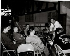 VINTAGE 1953 ORIGINAL PHOTO of New York Yankees HANK BAUER at USAFE in Germany